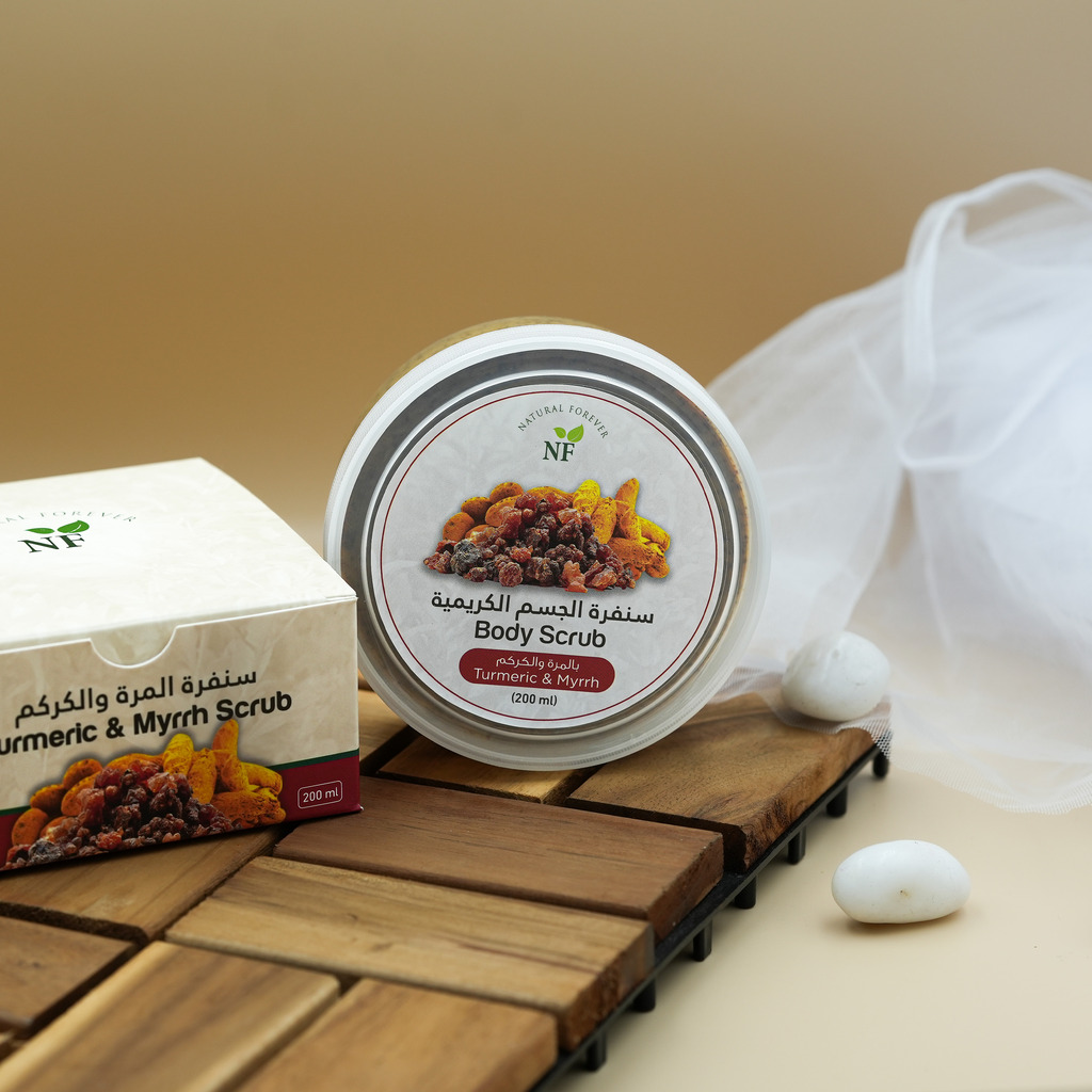 Natural skincare Body scrub category